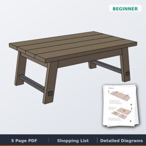 angled leg coffee table cover