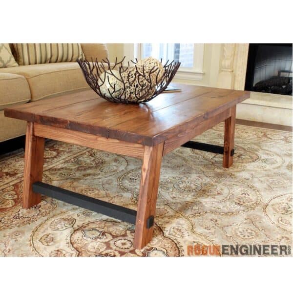 angled leg coffee table gallery 1