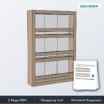 Apothecary Wall Shelf