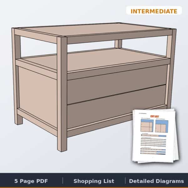bedside table cover