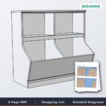 Bookcase with Toy Storage