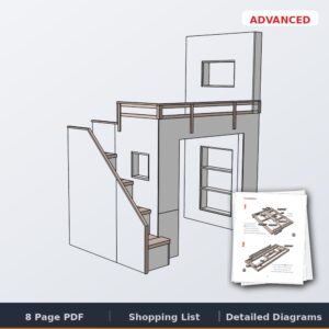 built in loft bed maddie cover