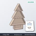 Christmas Tree Shelf