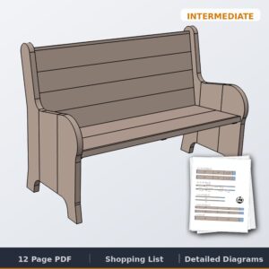 church pew cover