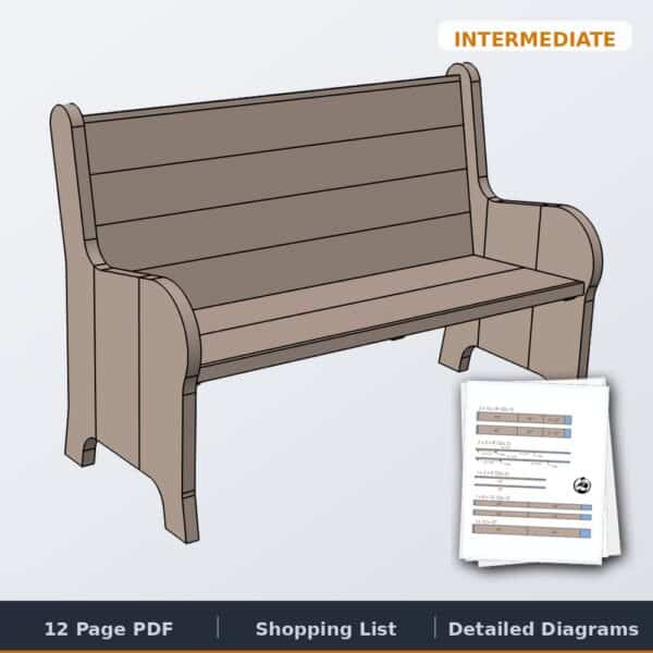 church pew cover