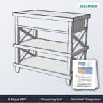 Lattice Side Table