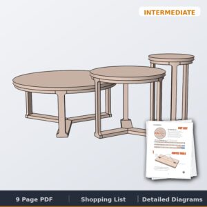 coffee side and end table cover