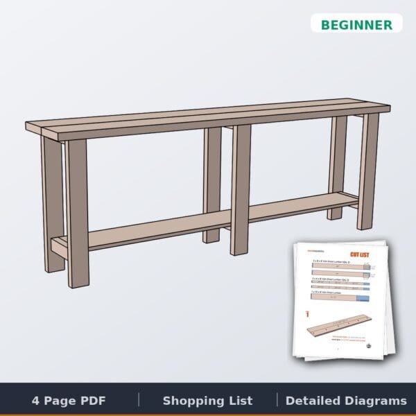 console table cover