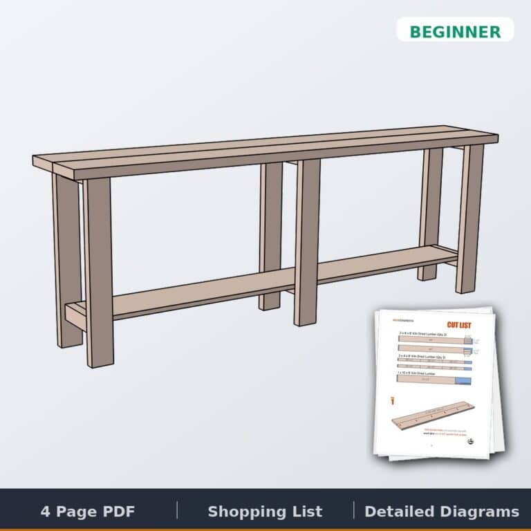 console table cover