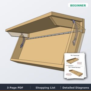 covert floating shelf cover