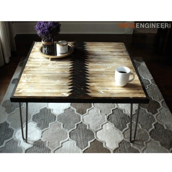 diamond hairpin coffee table gallery 1