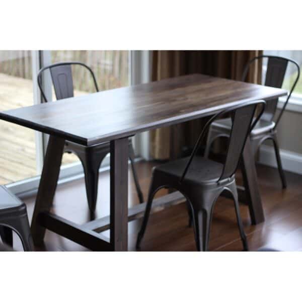 double angle dining table gallery 1