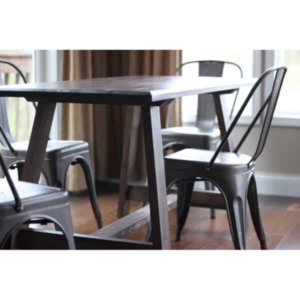 double angle dining table gallery 2