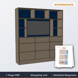 entertainment console cover