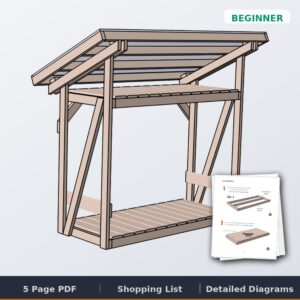 firewood shed cover