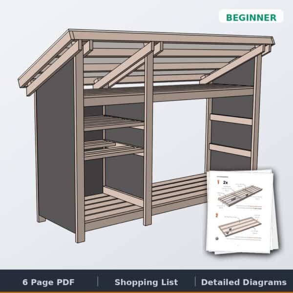 firewood storage cover