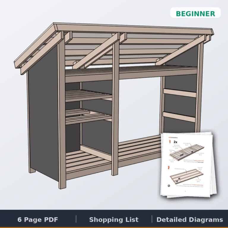 firewood storage cover