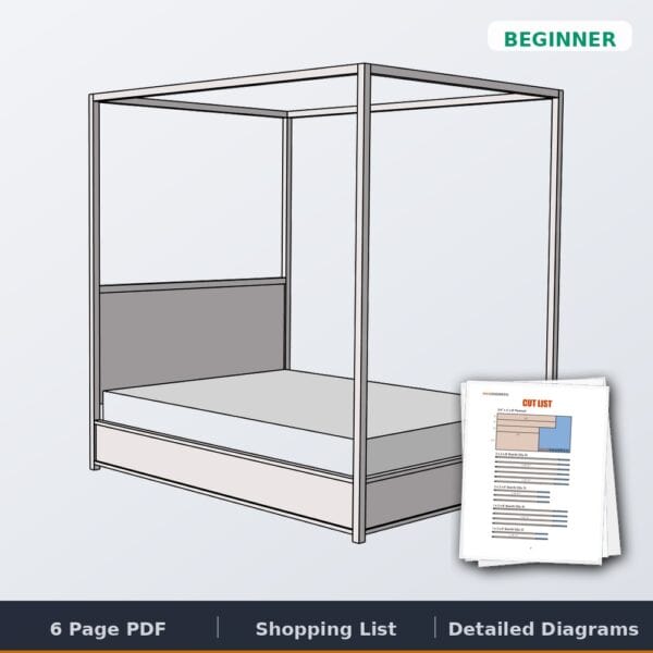 full canopy bed cover