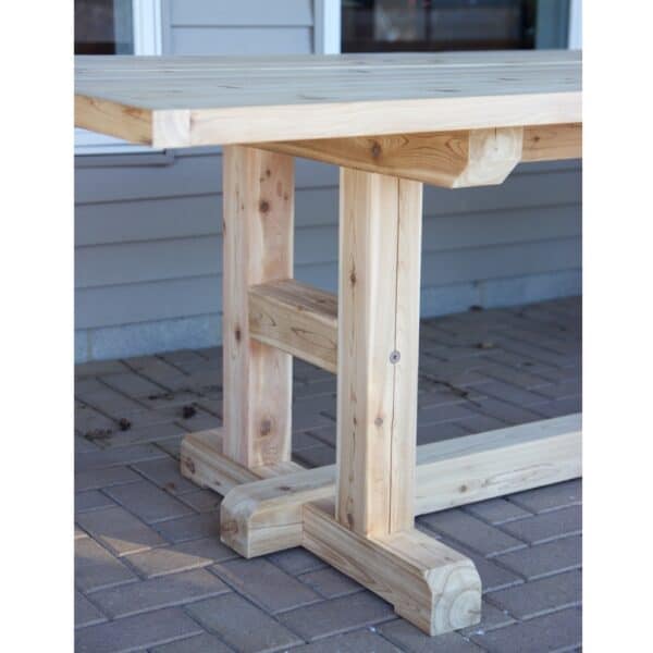 h leg dining table gallery 2