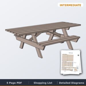 handicap accessible picnic tab cover