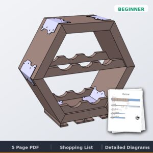 hex winewineglass storage cover