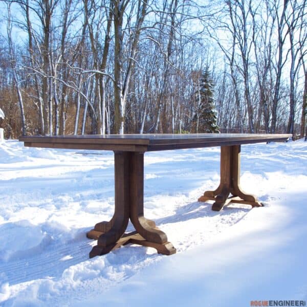 j pedestal dining table gallery 1