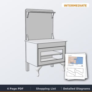 kids farmhouse oven cover