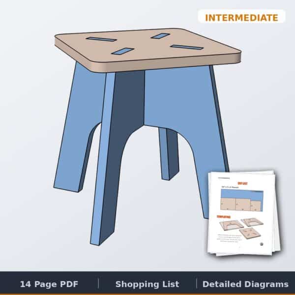 knockdown stool cover