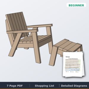 lounge chair and ottoman cover