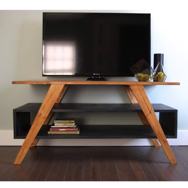 mid century modern media conso gallery 1