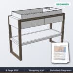 Modern Changing Table