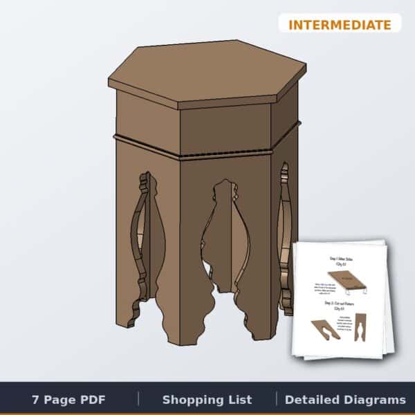 moroccan side table cover