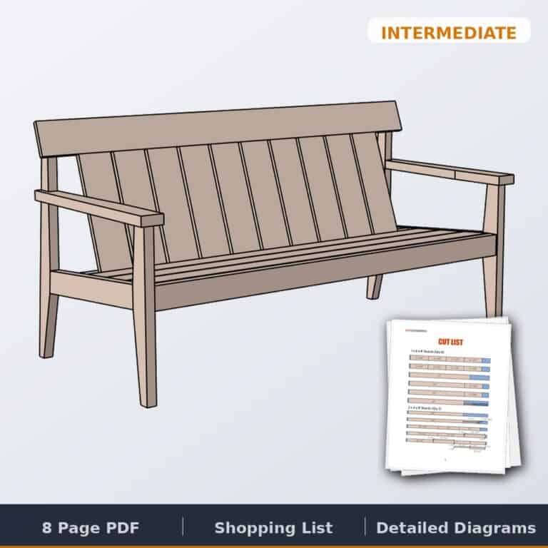 od bench english garden cover