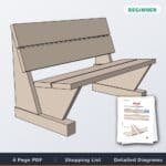 Outdoor Bench – Lowboy