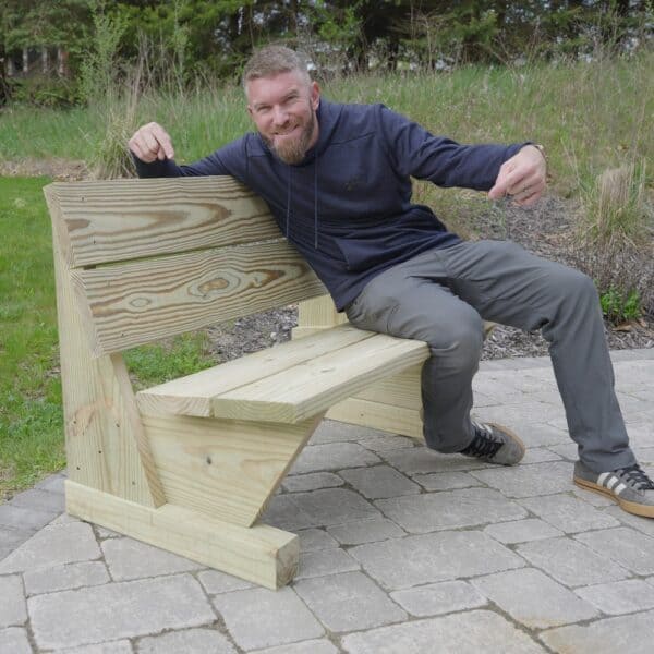 outdoor bench lowboy gallery 1