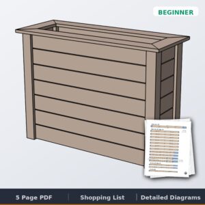 privacy planter cover