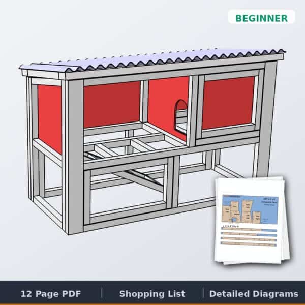 rabbit hutch cover