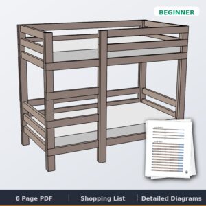 simple bunk bed cover