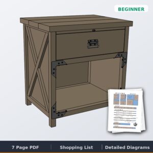 simpson nightstand cover