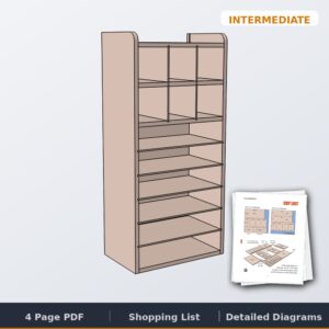 small parts organizer cover