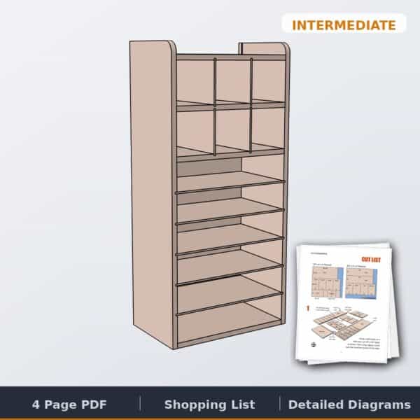 small parts organizer cover