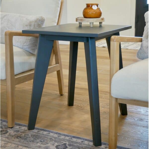 tapered leg side table gallery 1
