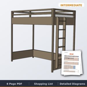 twin loft bed cover