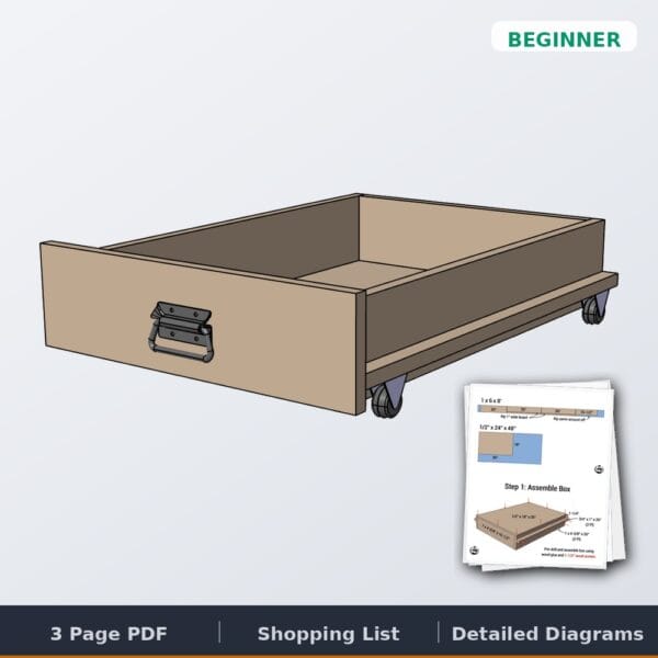under bed storage cover