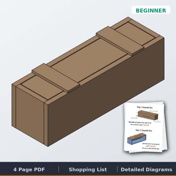 wedding wine box cover
