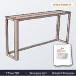 Console Table Bar