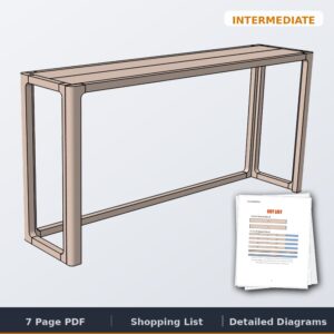 console table bar 2 cover