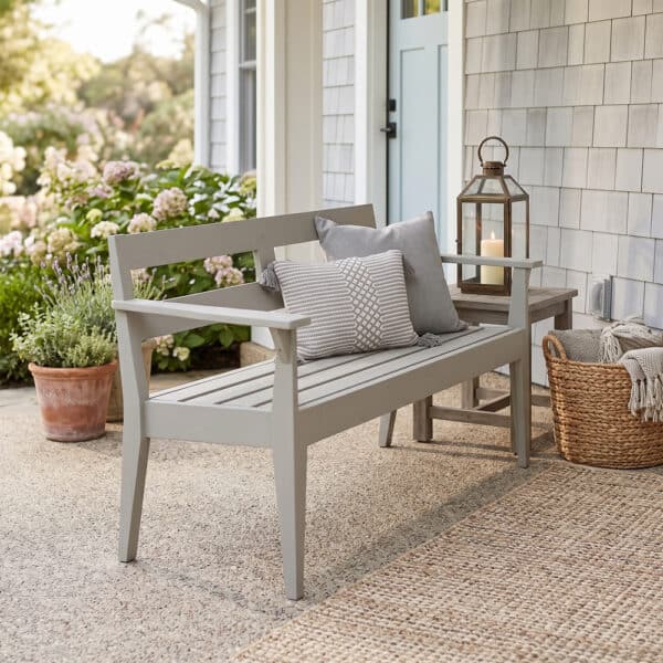 garden bench porch hero