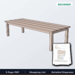 Easy Outdoor Table