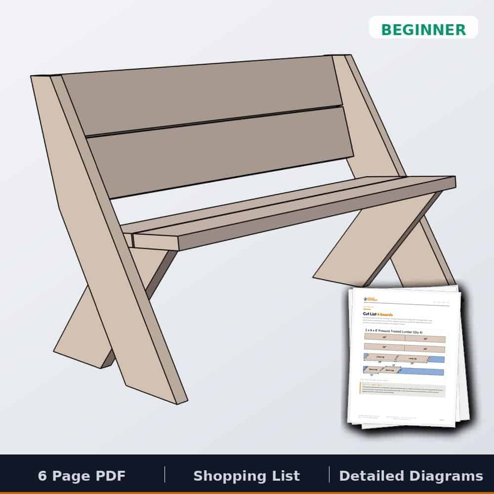 RE 2X8 OUTDOOR BENCH cover 2026